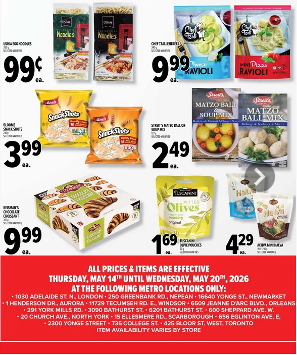 Metro Sales from May 14 to May 20 2026 - flyer page 8