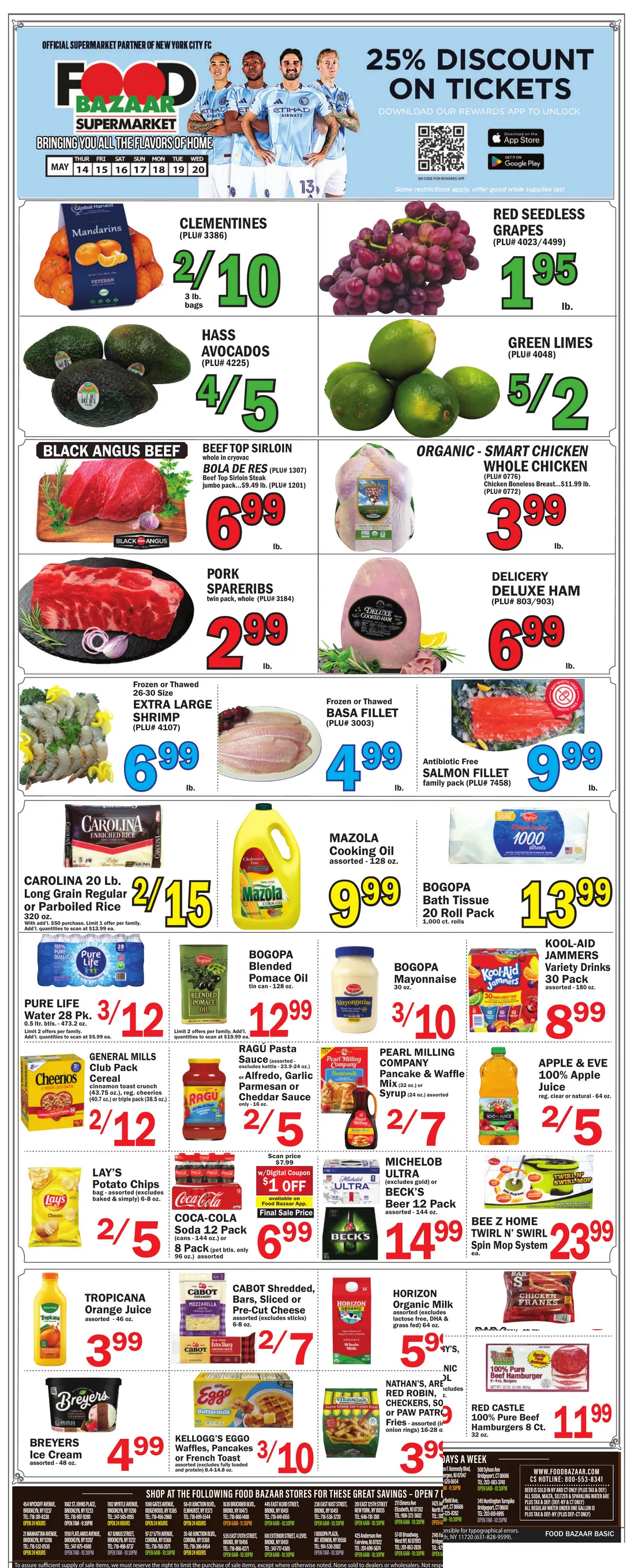 Weekly ad Food Bazaar Sales from May 14 to May 20 2026 - Page 1