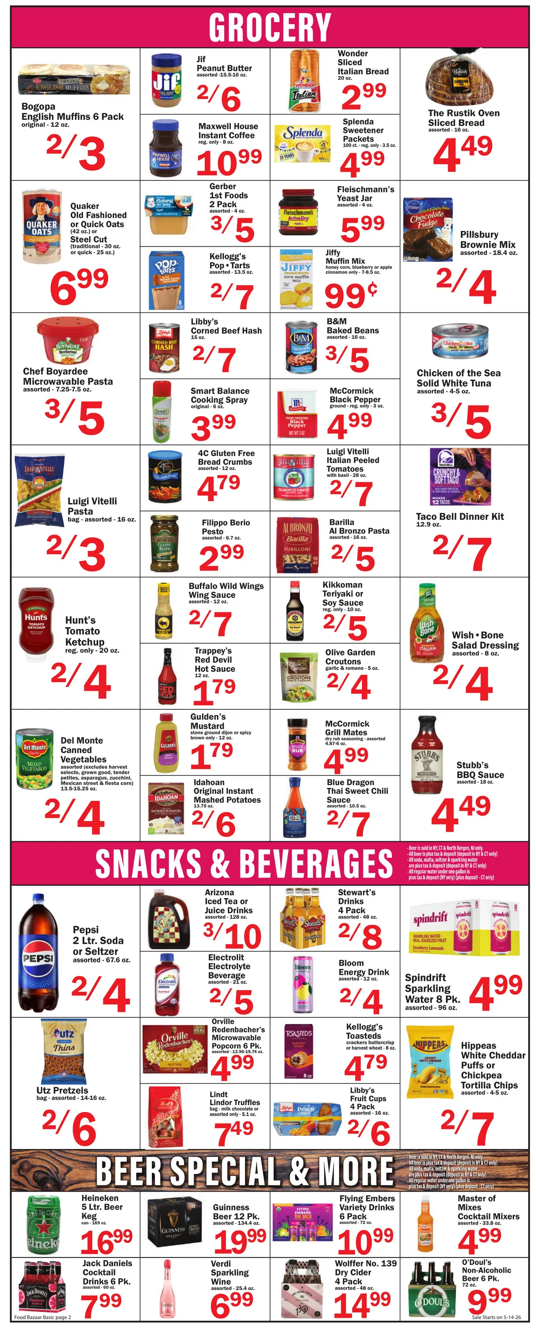 Weekly ad Food Bazaar Sales from May 14 to May 20 2026 - Page 5