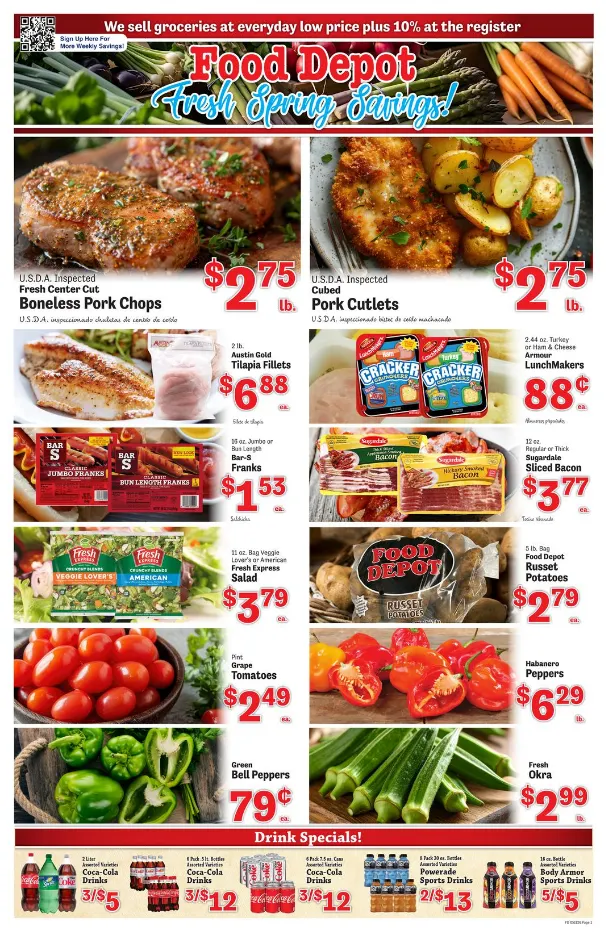 Weekly ad Food Depot Sales from May 11 to May 17 2026 - Page 1