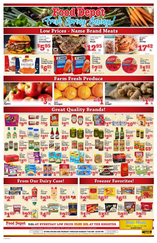 Weekly ad Food Depot Sales from May 11 to May 17 2026 - Page 2