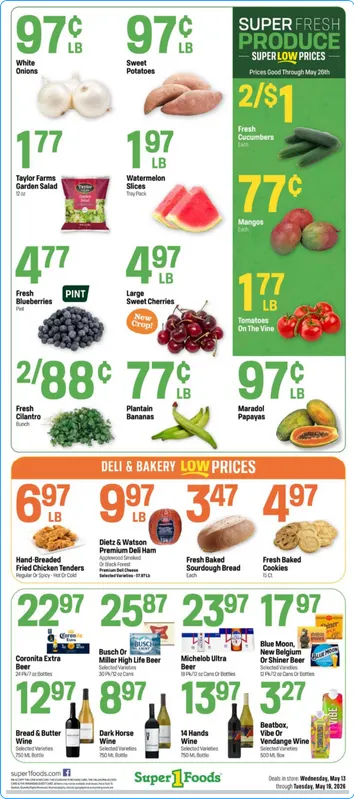Weekly ad Super 1 Foods Sales from May 13 to May 19 2026 - Page 4