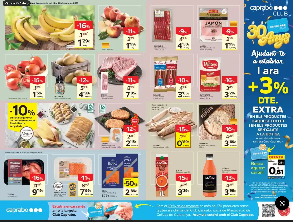 Catálogo de Caprabo Ofertas 14 de mayo al 27 de mayo 2026 - Página 2