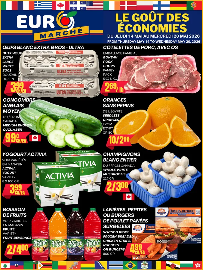 Euromarché Sales from May 14 to May 20 2026 - flyer page 1