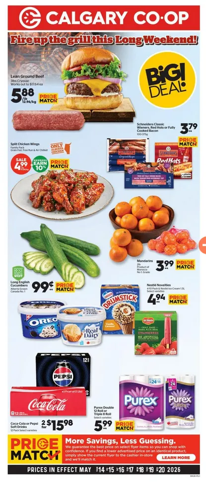  Calgary Co-op Sales from May 14 to May 20 2026 - flyer page 1