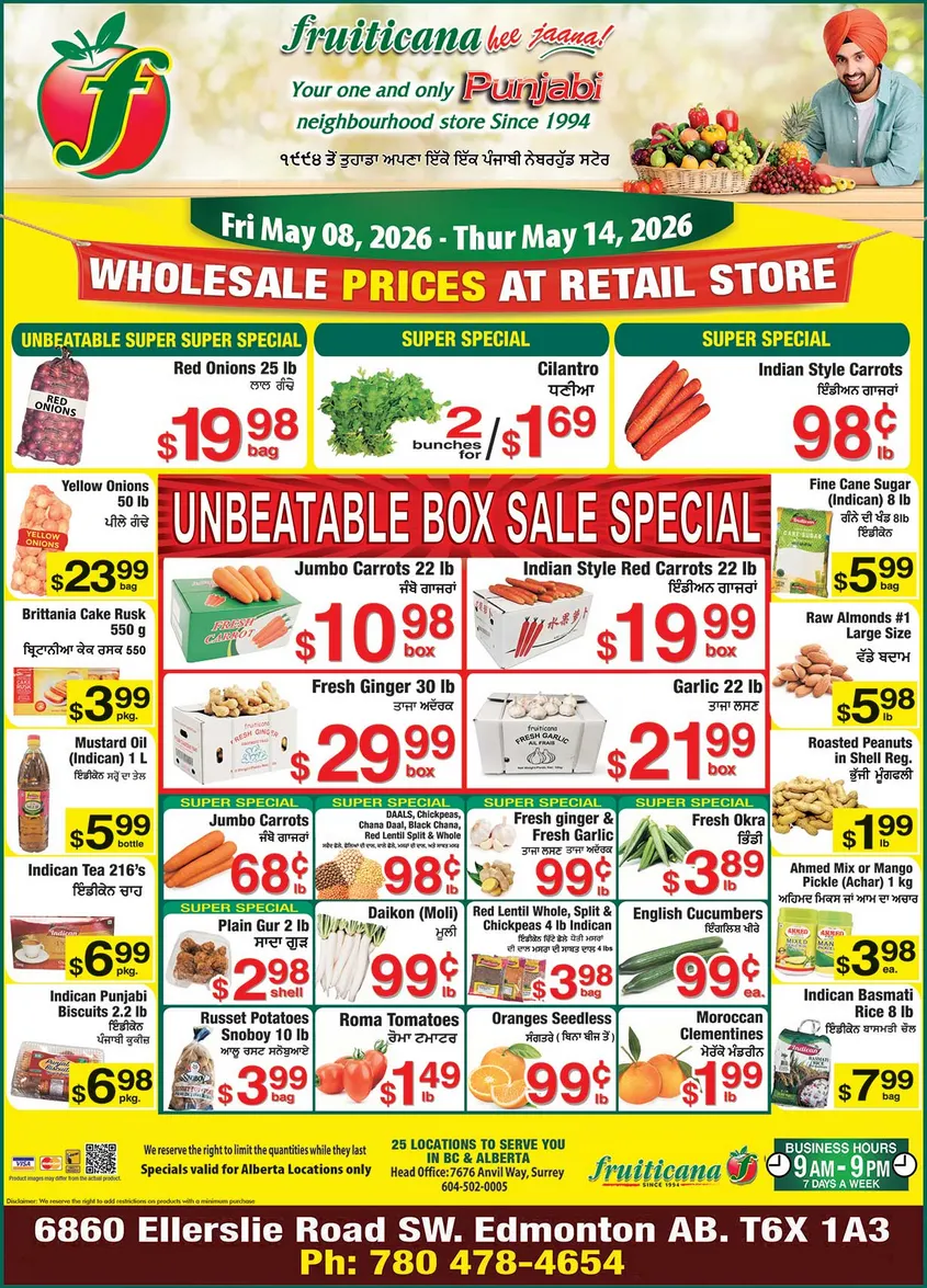 Fruiticana Sales from May 8 to May 14 2026 - flyer page 1