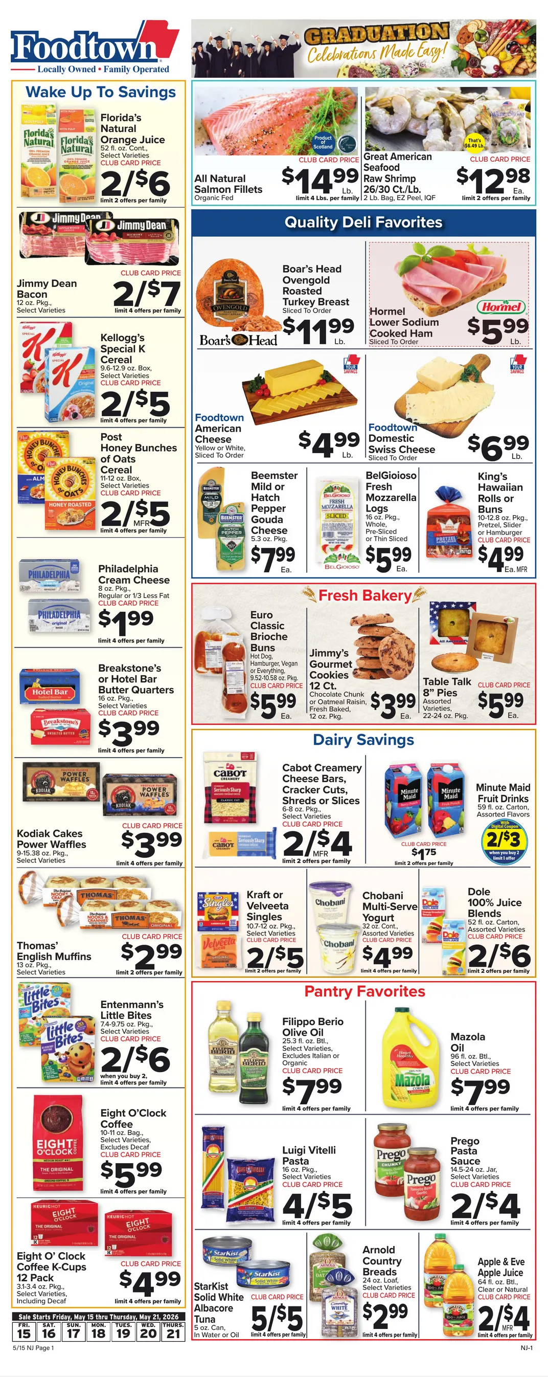 Weekly ad Foodtown Sales from May 15 to May 21 2026 - Page 