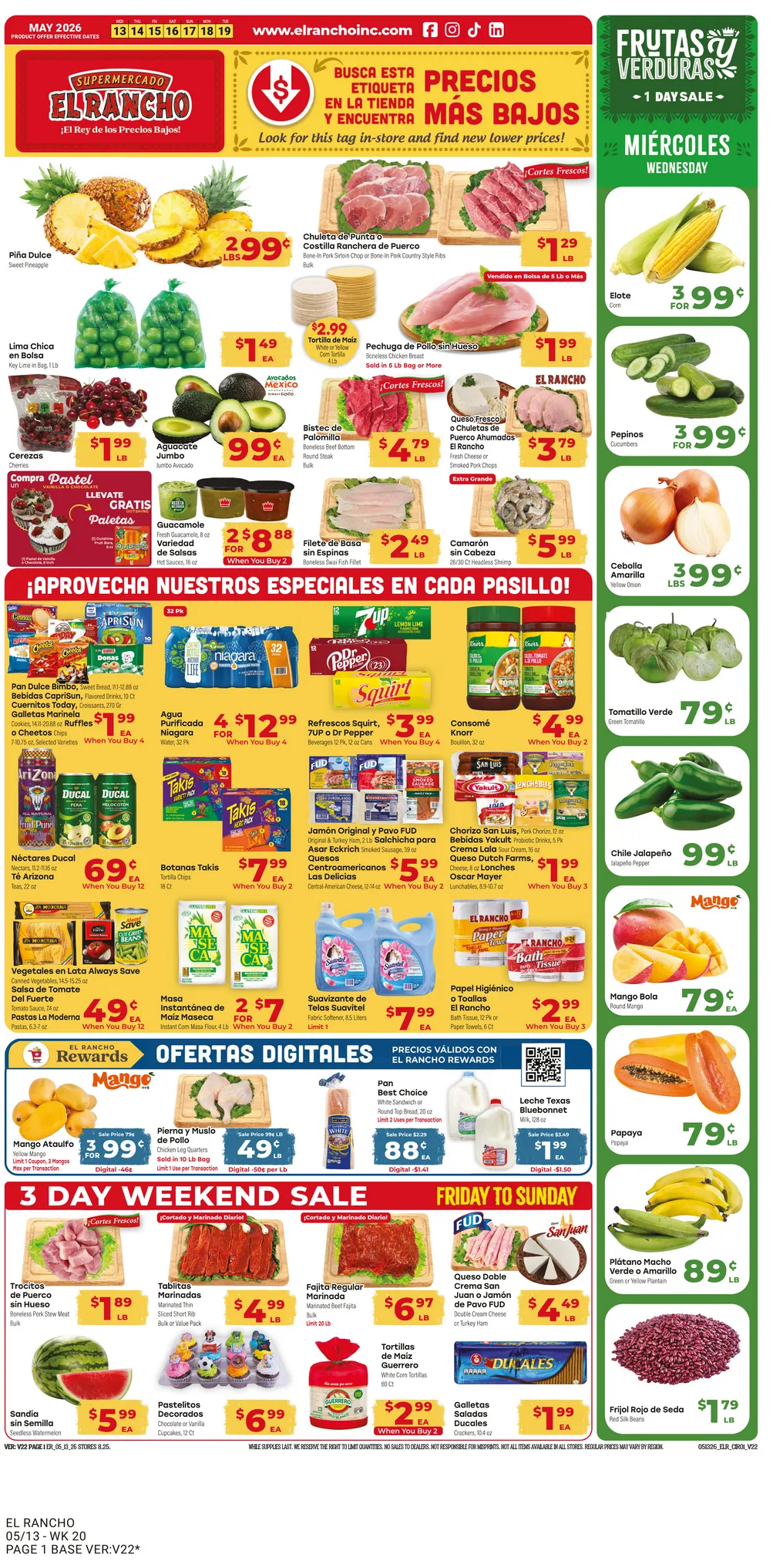 Weekly ad  El Rancho  Sales from May 13 to May 19 2026 - Page 