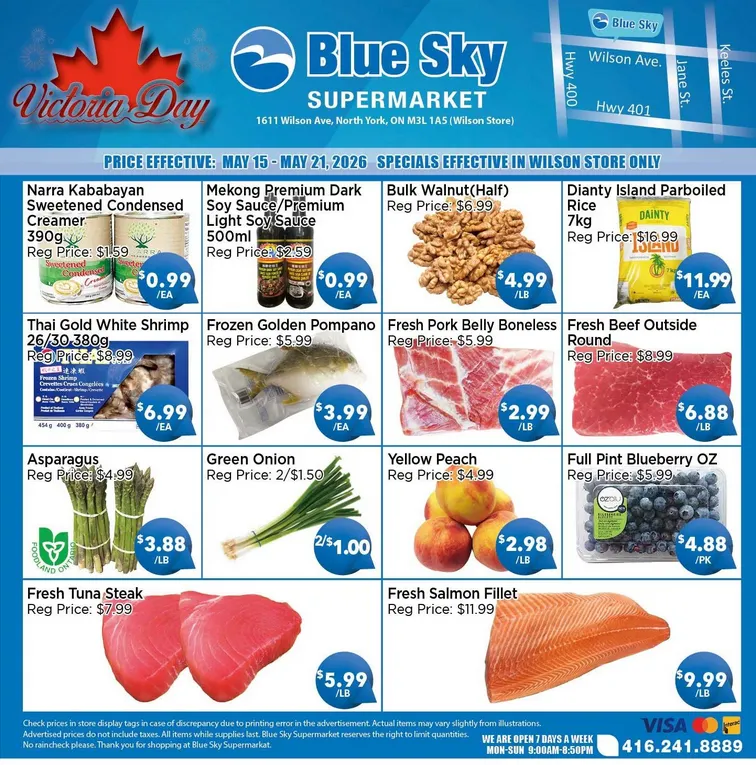 Blue Sky Supermarket Sales from May 15 to May 21 2026 - flyer page 1