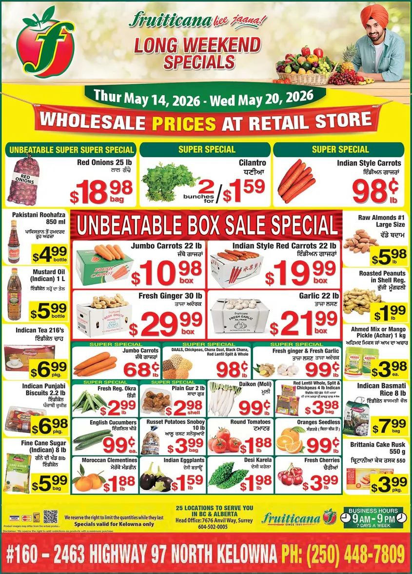 Fruiticana Sales from May 14 to May 20 2026 - flyer page 1