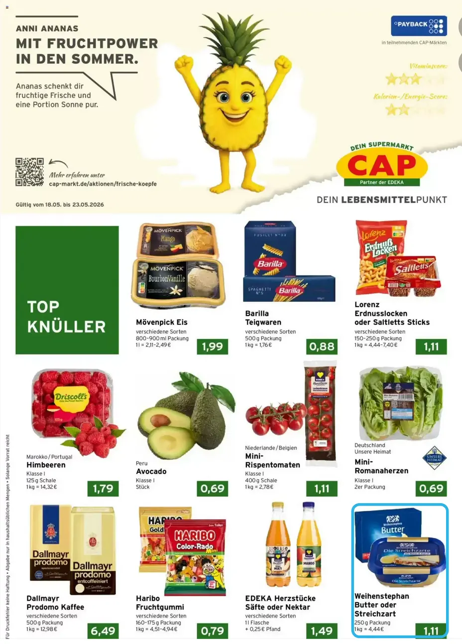 CAP Markt Angebote von 18. Mai bis 23. Mai 2026 - Prospekt seite