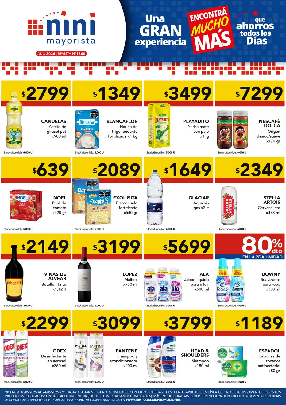 Ofertas de Ofertas Nini Mayorista 18 de mayo al 24 de mayo 2026 - Página 5 del catálogo