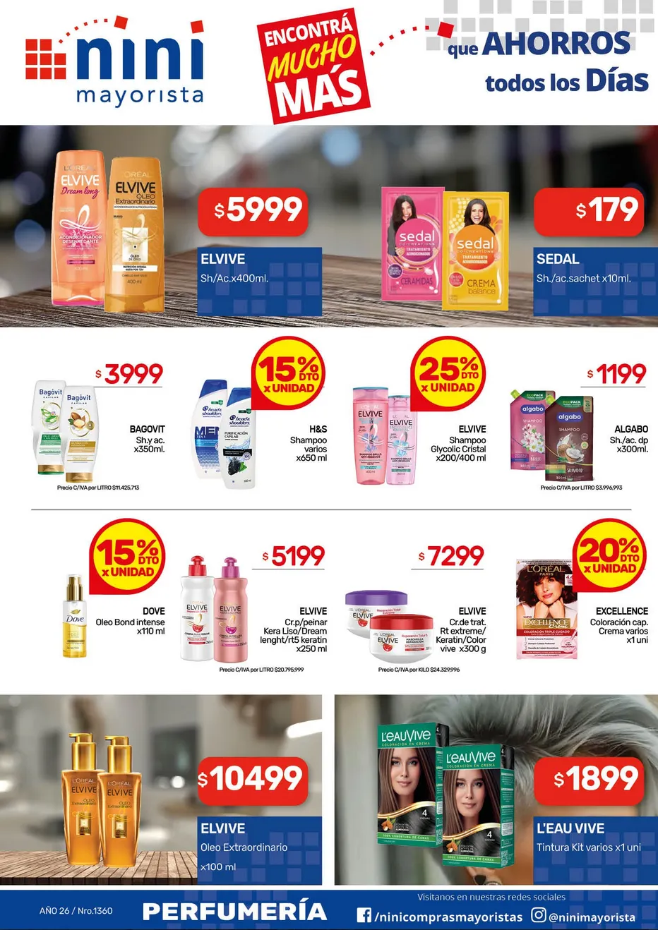 Ofertas de Ofertas Nini Mayorista 18 de mayo al 24 de mayo 2026 - Página 1 del catálogo