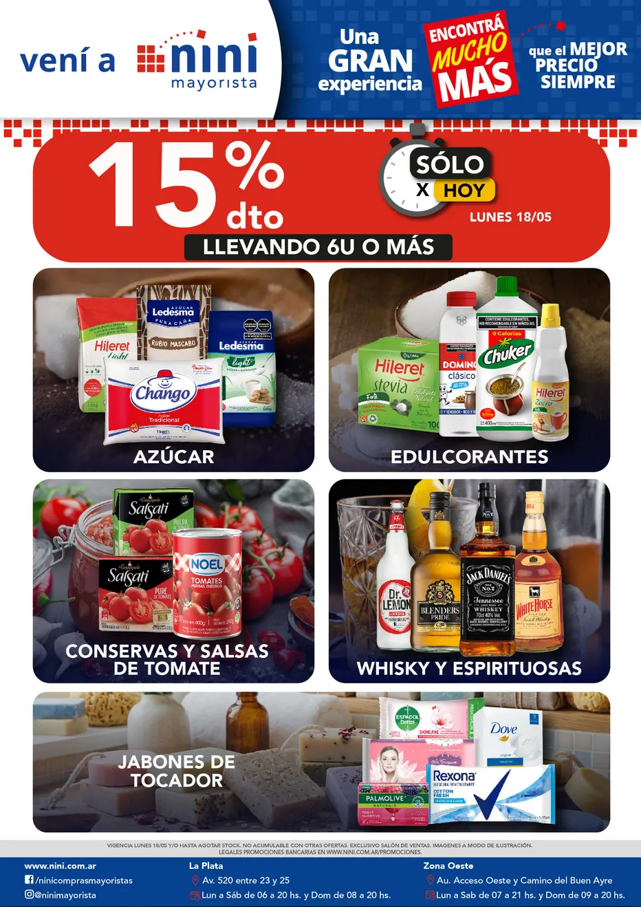 Ofertas de Ofertas Nini Mayorista 18 de mayo al 31 de mayo 2026 - Página  del catálogo