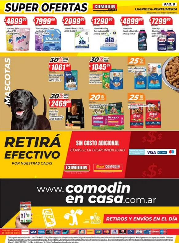 Ofertas de Ofertas Supermercados Comodín  11 de mayo al 17 de mayo 2026 - Página 5 del catálogo