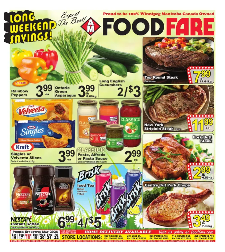 Food Fare Sales from May 16 to May 22 2026 - flyer page 