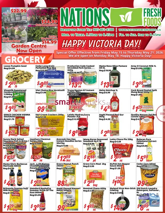 Nations Fresh Foods Sales from May 15 to May 21 2026 - flyer page 1