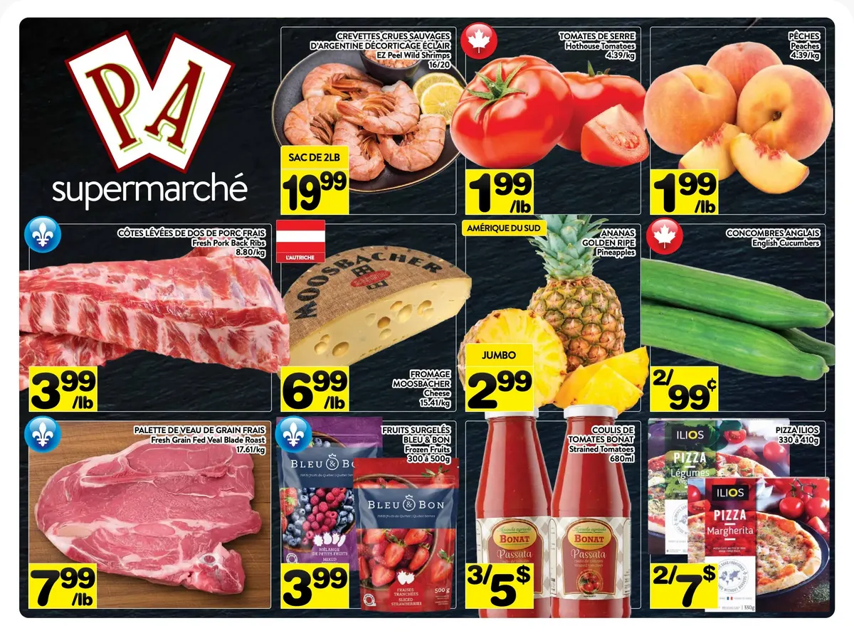 Supermarché PA Sales from May 19 to May 24 2026 - flyer page 