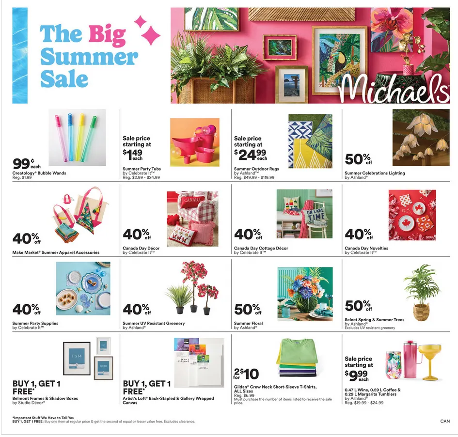 Michaels Sales from May 15 to May 21 2026 - flyer page 