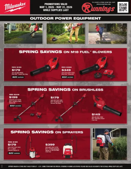 Weekly ad Runnings Sales from May 1 to May 31 2026 - Page 1