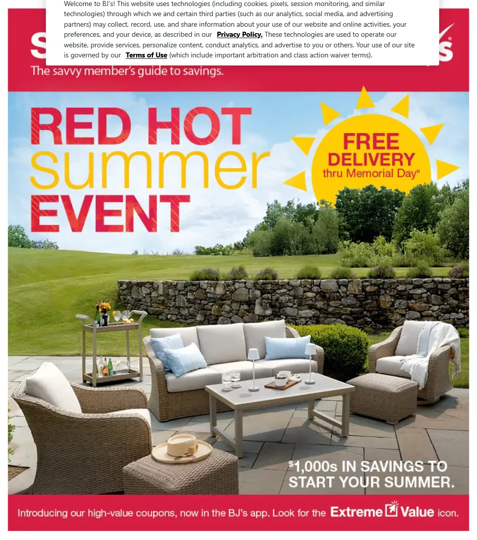 Weekly ad BJ's Sales from May 20 to May 22 2026 - Page 1