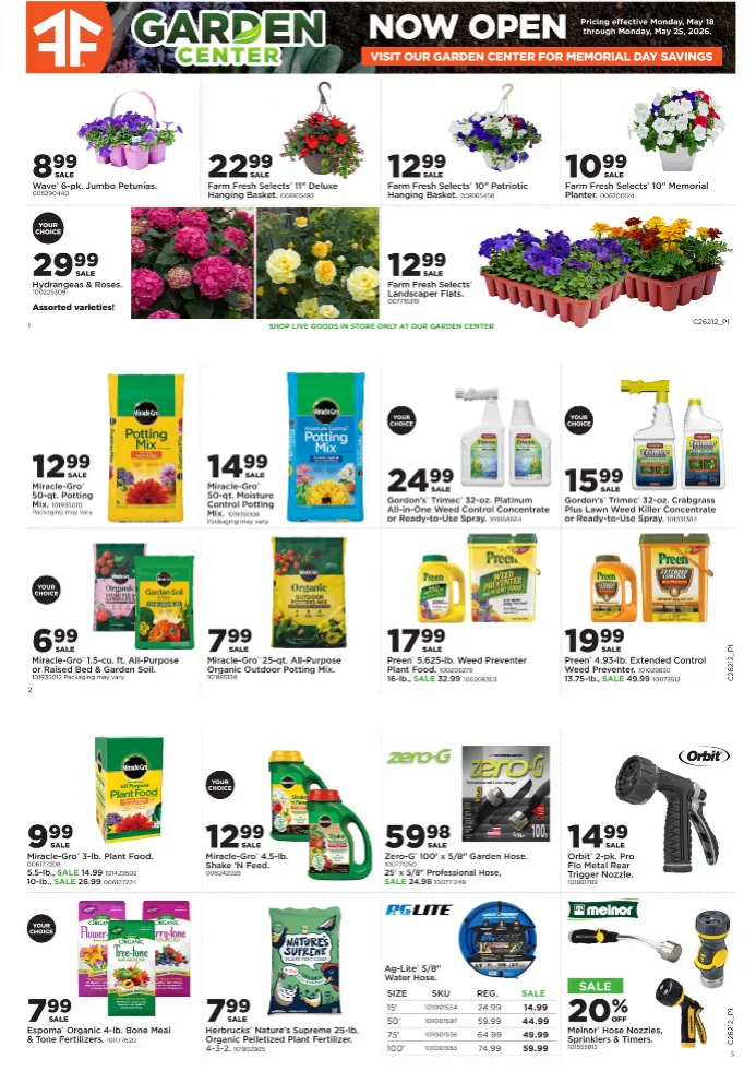 Weekly ad Fleet Farm Sales from May 18 to May 25 2026 - Page 1