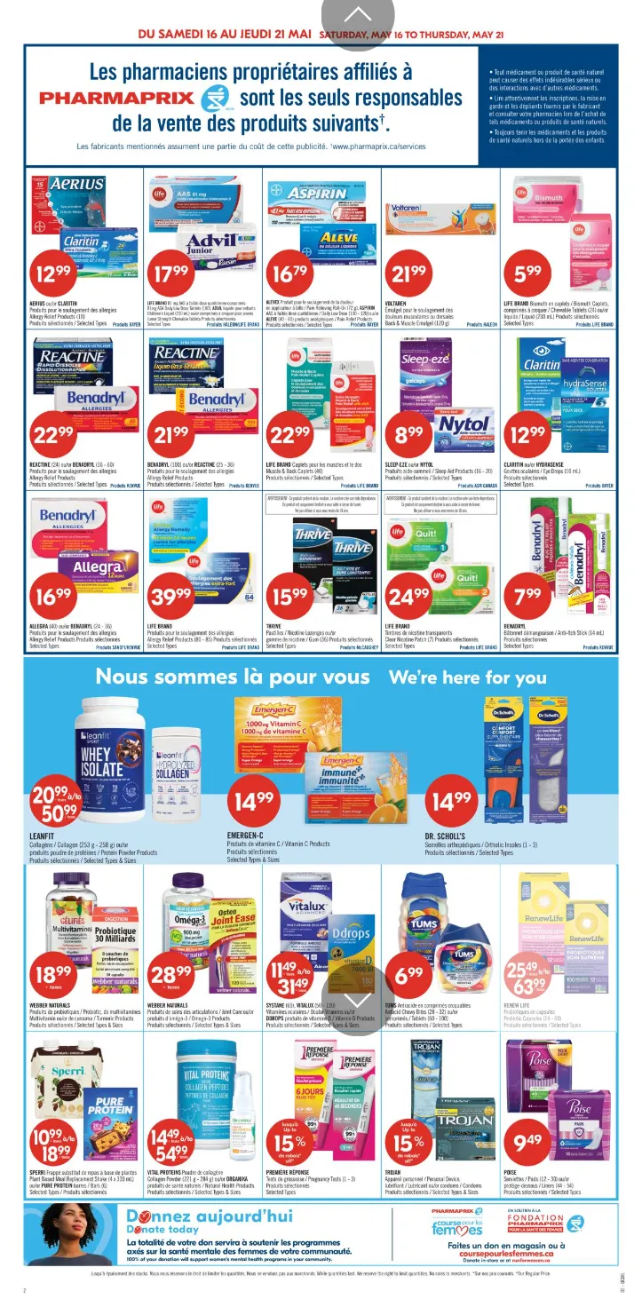  Pharmaprix Sales from May 16 to May 21 2026 - flyer page 7