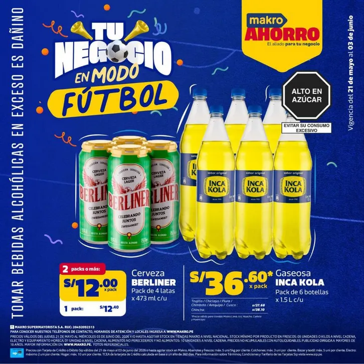Catalogo de Makro Ofertas 21 de mayo al 3 de junio 2026 - Pag 1