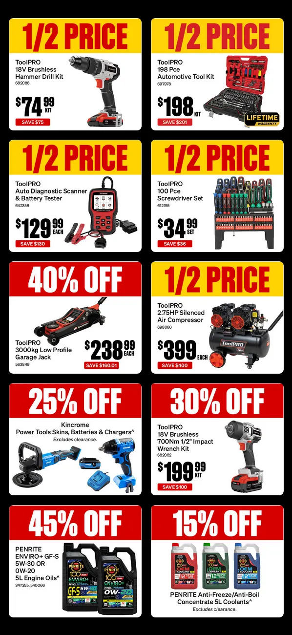 Supercheap Auto Sales - Catalogue valid from 20 May to 3 June 2026 - page 4