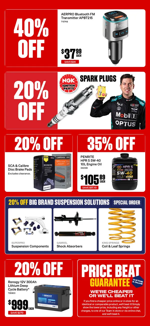 Supercheap Auto Sales - Catalogue valid from 20 May to 3 June 2026 - page 2
