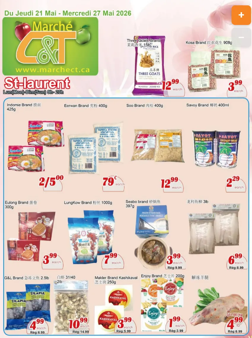 Marche C&T Sales from May 21 to May 28 2026 - flyer page 1
