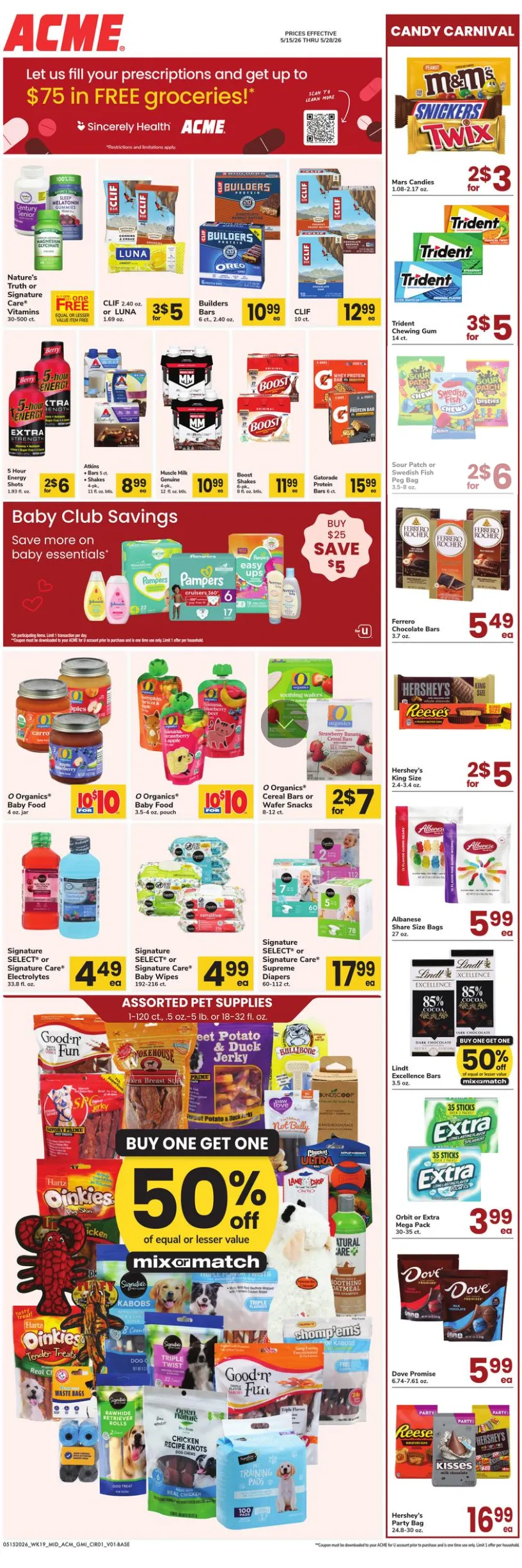 Weekly ad ACME Sales from May 22 to May 28 2026 - Page 1