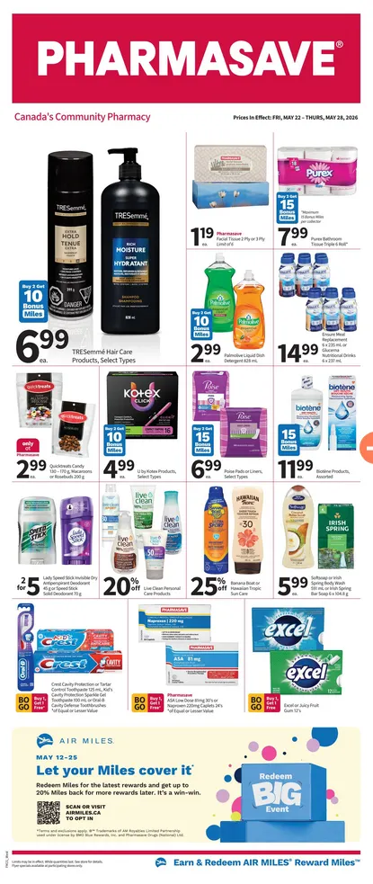 Pharmasave  Sales - May 22 June 4 2026