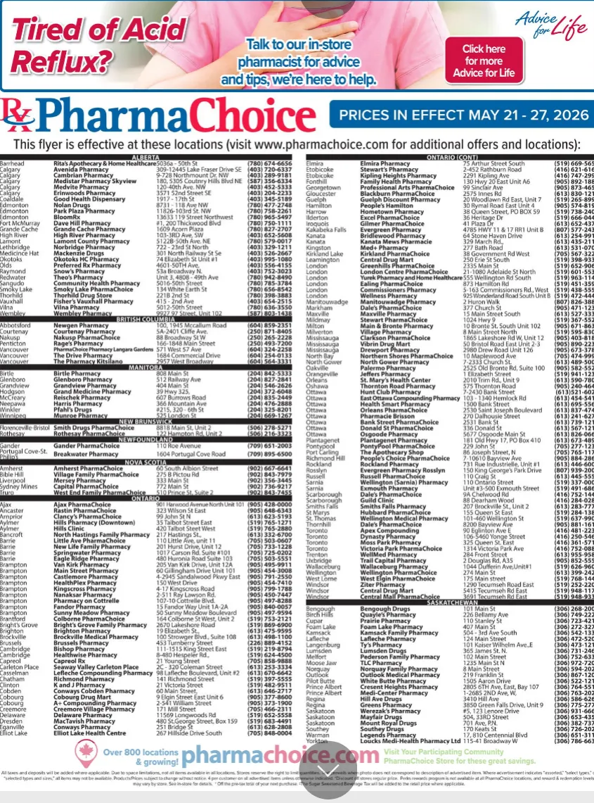 PharmaChoice Sales from May 21 to May 27 2026 - flyer page 5