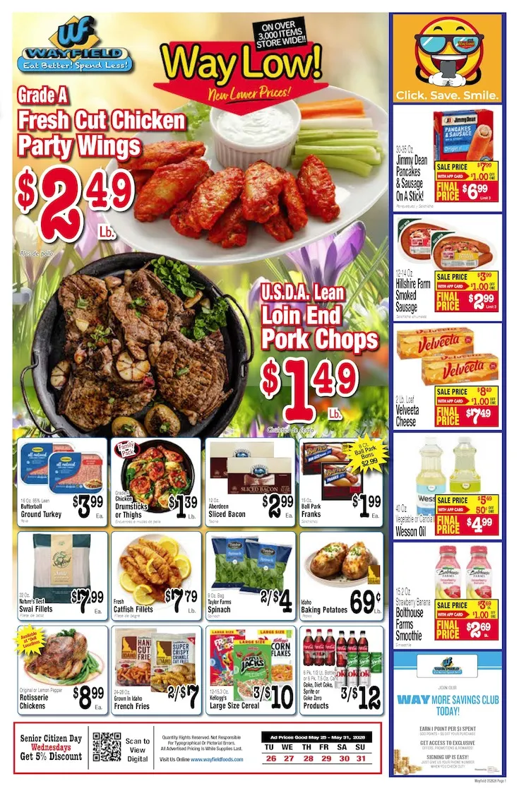 Weekly ad Wayfield Sales from May 26 to May 31 2026 - Page