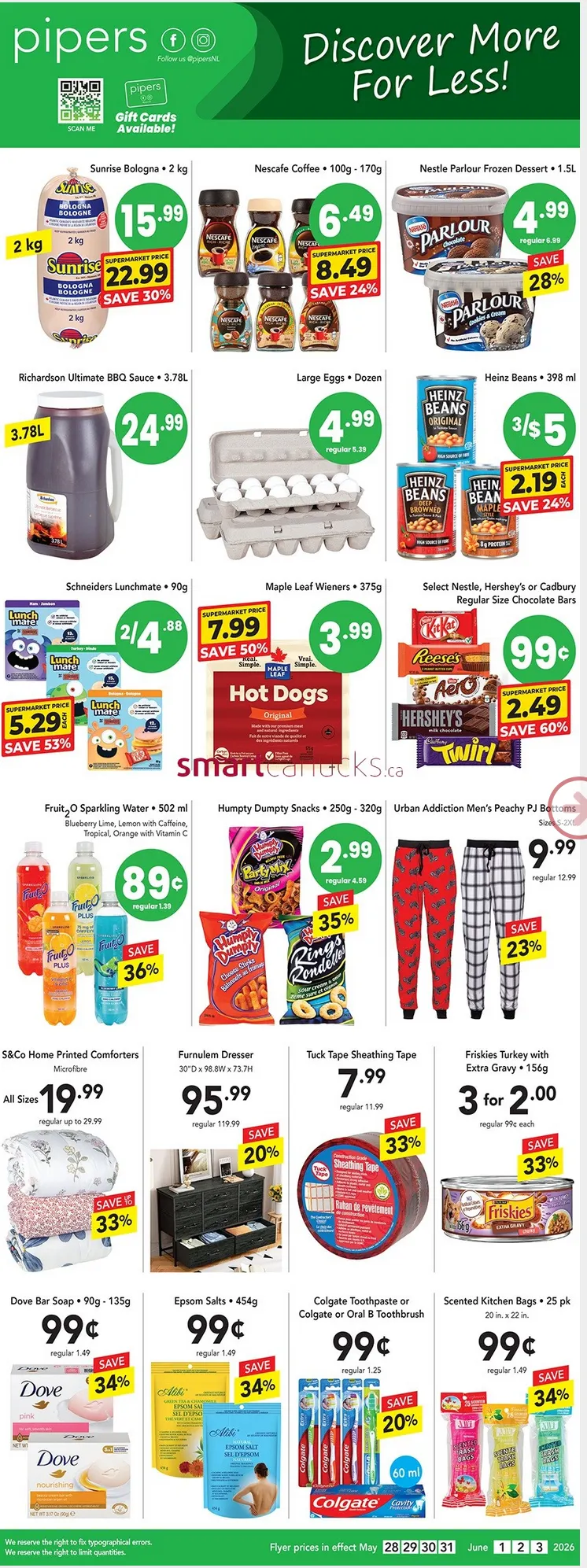 Pipers Sales from May 28 to June 3 2026 - flyer page 