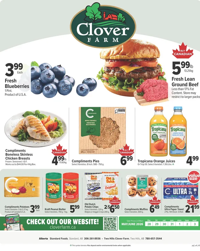  Clover Farm Sales from May 28 to June 3 2026 - flyer page 