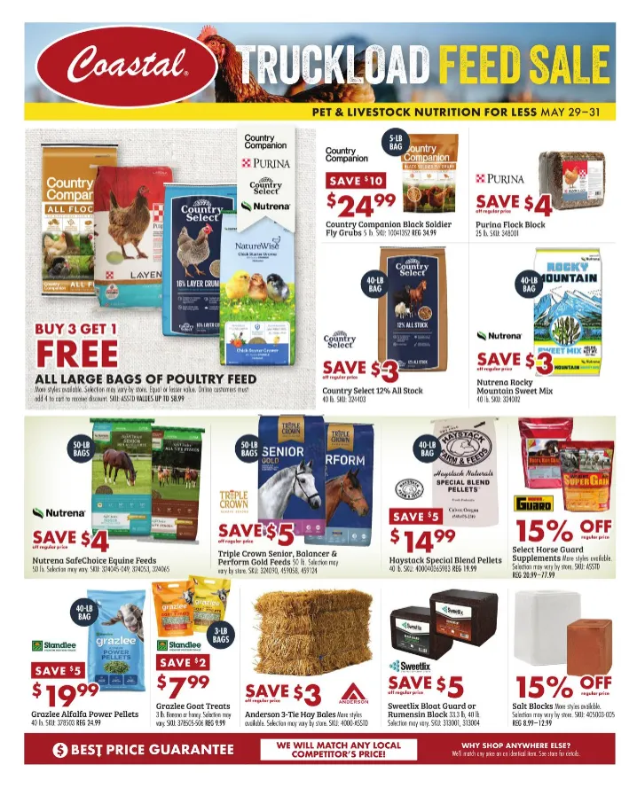 Weekly ad Coastal Farm & Ranch Sales from May 29 to May 31 2026 - Page 