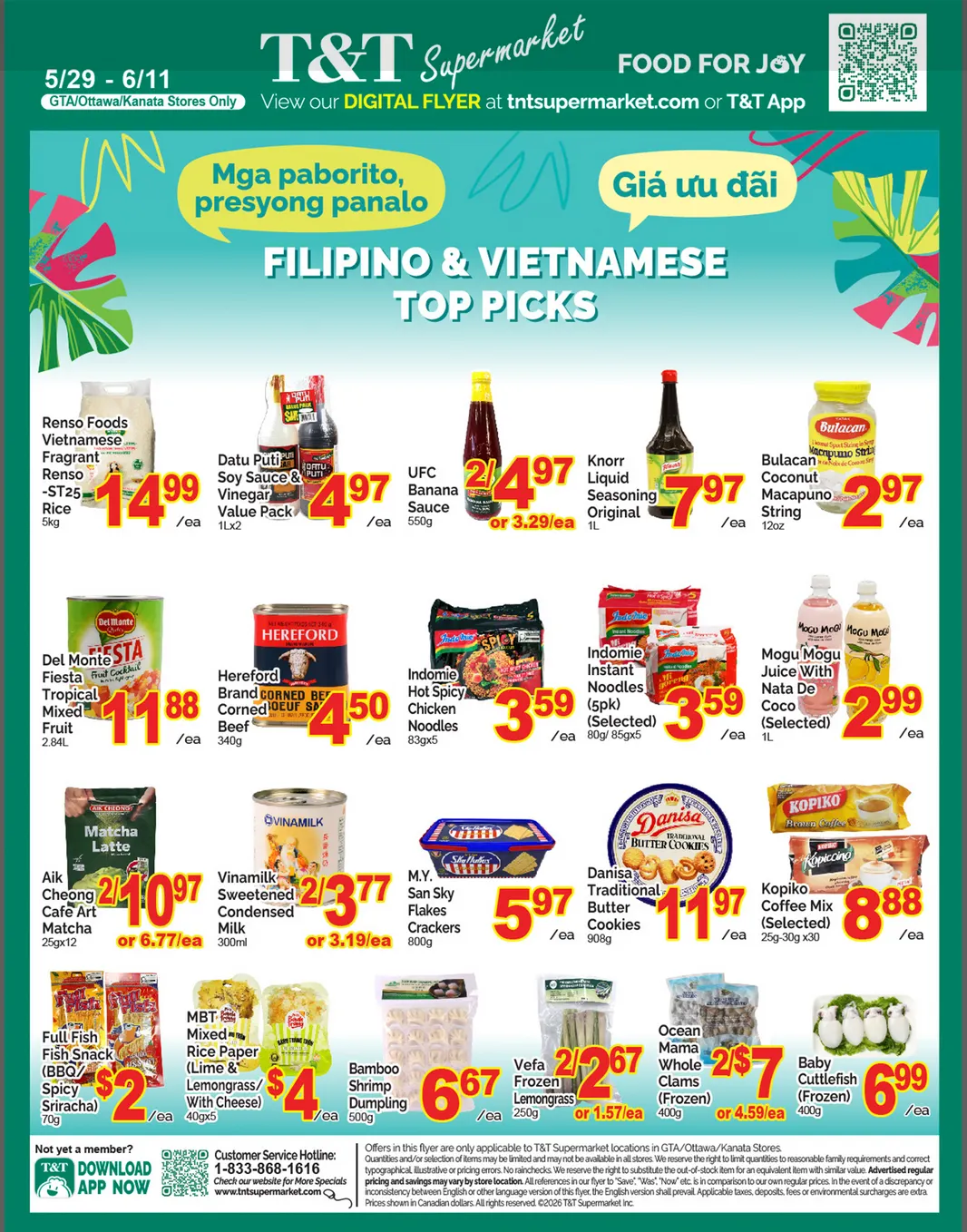 T&T Supermarket Sales from May 29 to June 4 2026 - flyer page 7