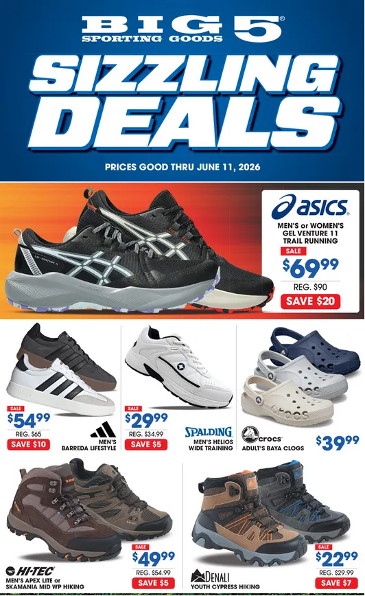 Weekly ad Big 5  Sales from May 29 to June 11 2026 - Page 1