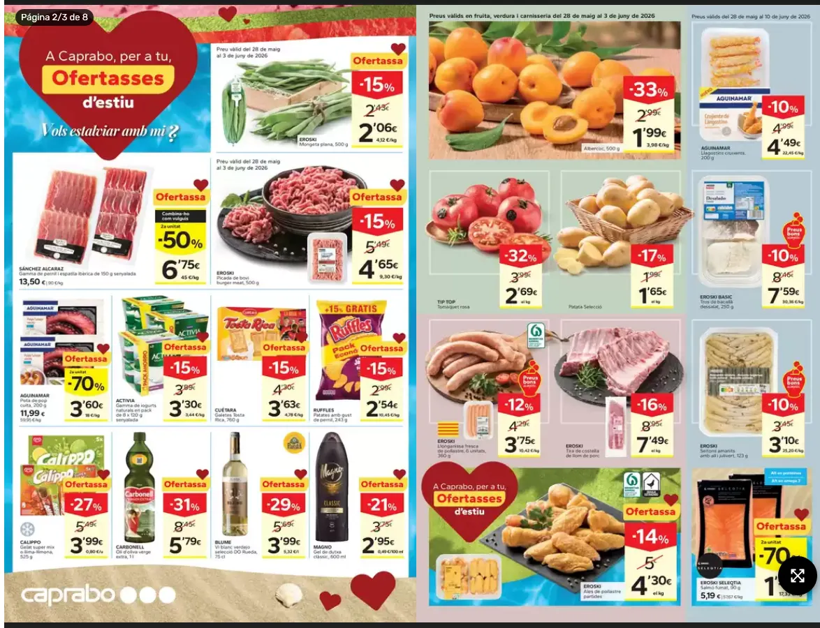 Catálogo de  Caprabo Ofertas 29 de mayo al 10 de junio 2026 - Página 3