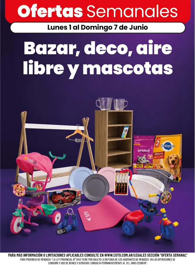 Ofertas de Ofertas Coto 1 de junio al 7 de junio 2026 - Página 1 del catálogo