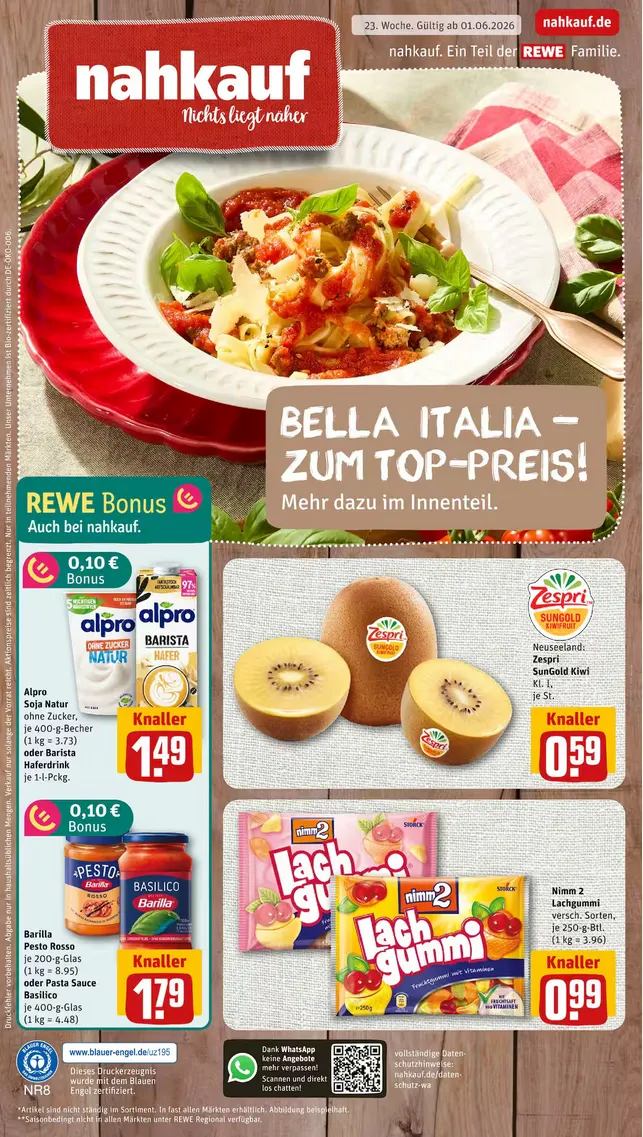 Nahkauf Angebote von 1. Juni bis 6. Juni 2026 - Prospekt seite 