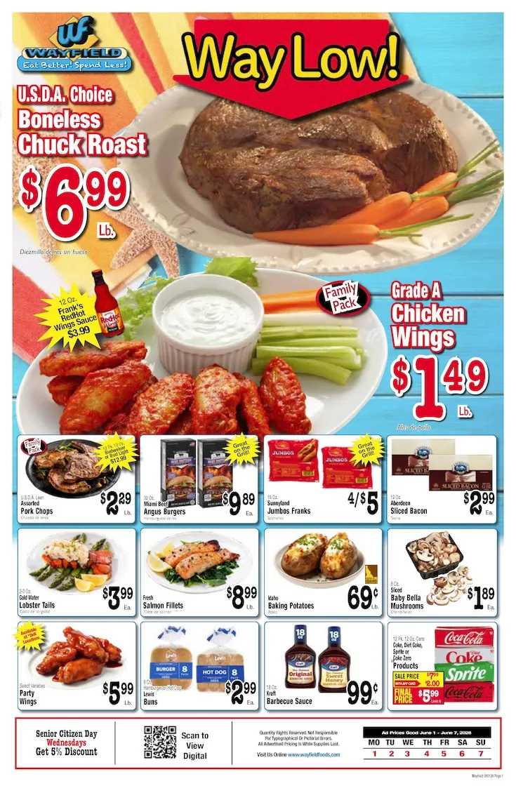 Weekly ad Wayfield Sales from June 1 to June 6 2026 - Page 