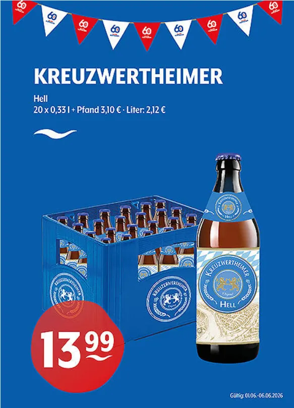 Getränke Hoffmann Angebote von 1. Juni bis 6. Juni 2026 - Prospekt seite 4