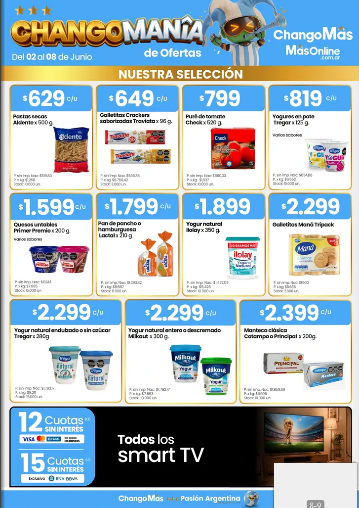 Ofertas de Ofertas Changomas 2 de junio al 8 de junio 2026 - Página 5 del catálogo