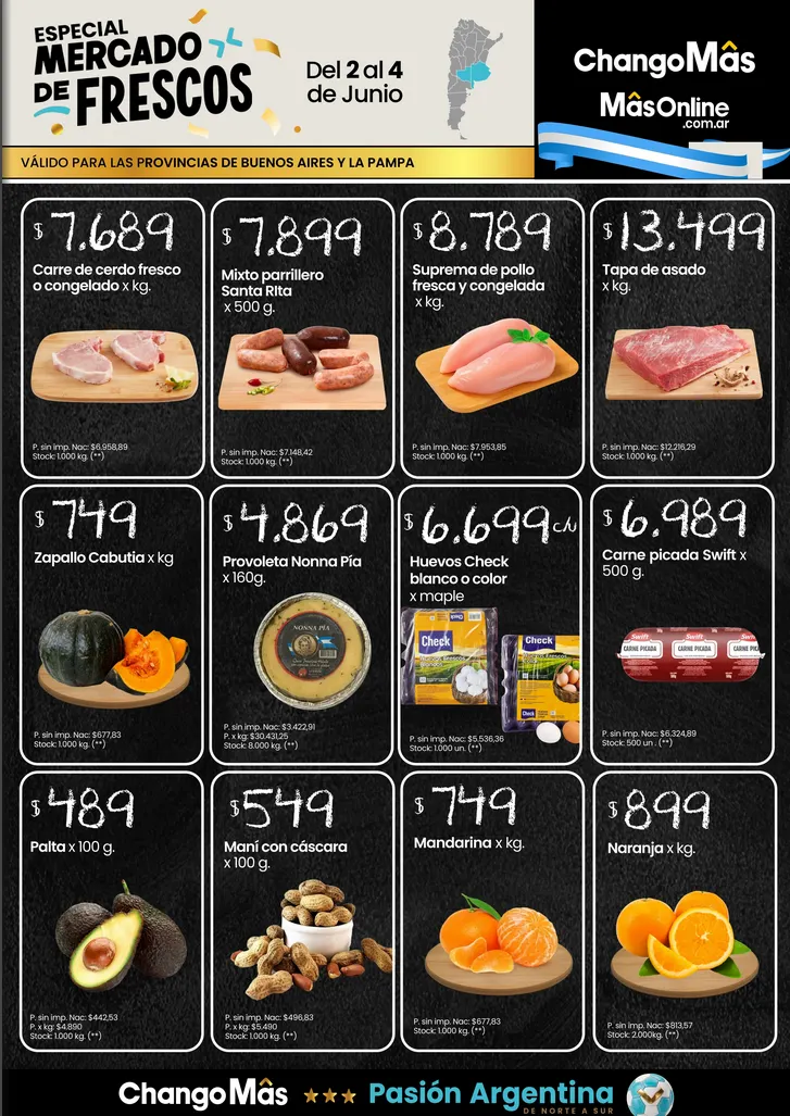 Ofertas de Changomas Ofertas 2 de junio al 4 de junio 2026 - Página 1 del catálogo