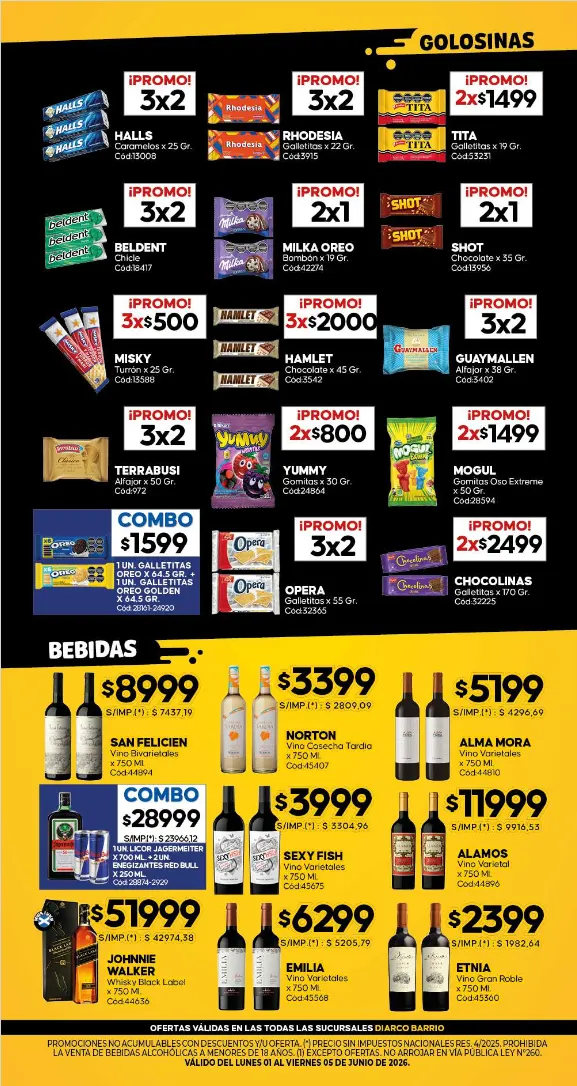 Ofertas de Ofertas Diarco  1 de junio al 5 de junio 2026 - Página 2 del catálogo