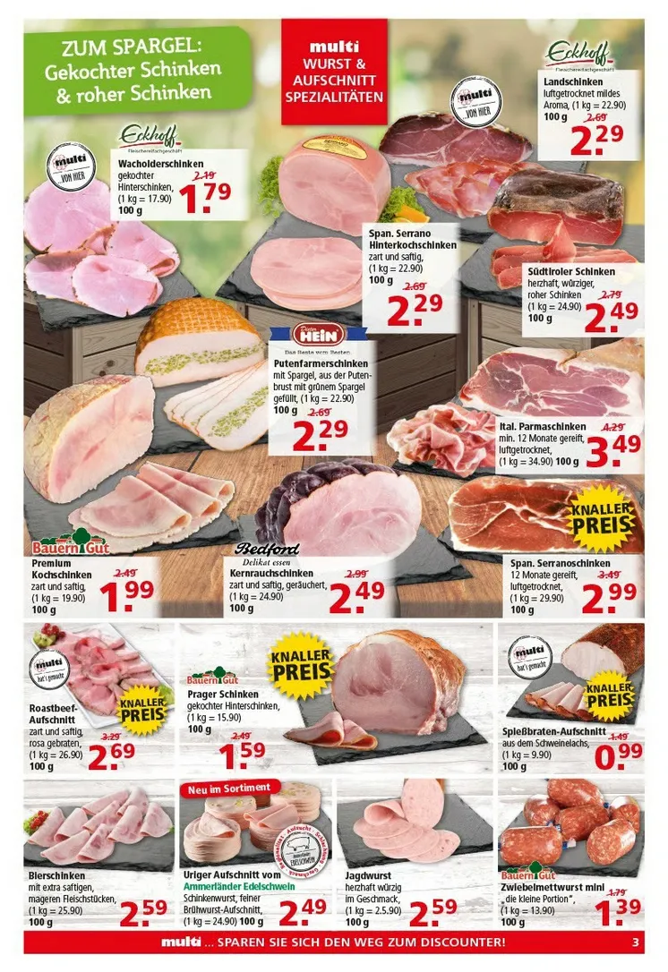 Multi Markt Prospekte  von 1. Juni bis 6. Juni 2026 - Prospekt seite 11