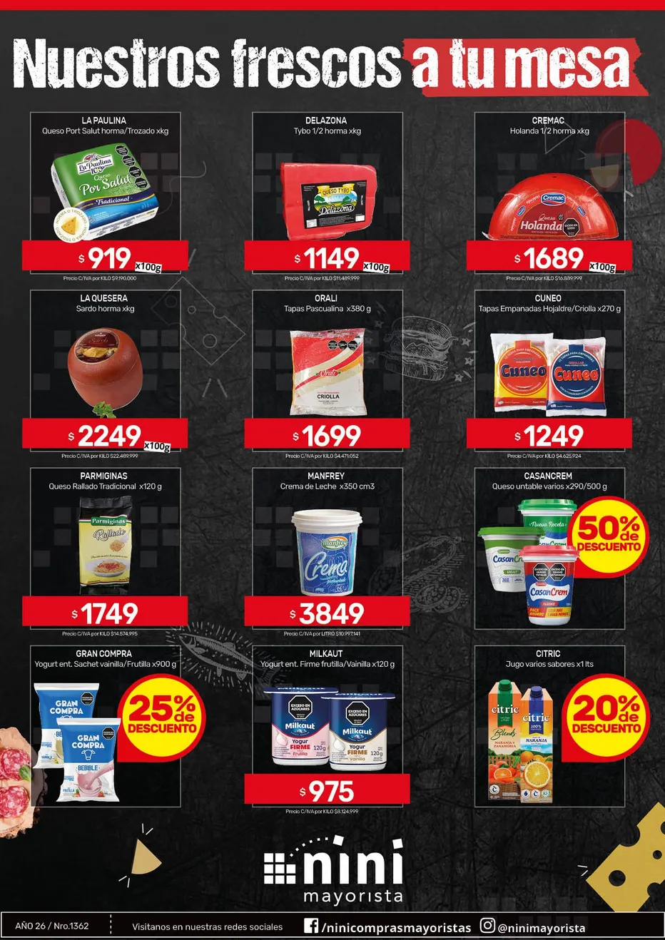Ofertas de  Ofertas Nini Mayorista 1 de junio al 7 de junio 2026 - Página 2 del catálogo